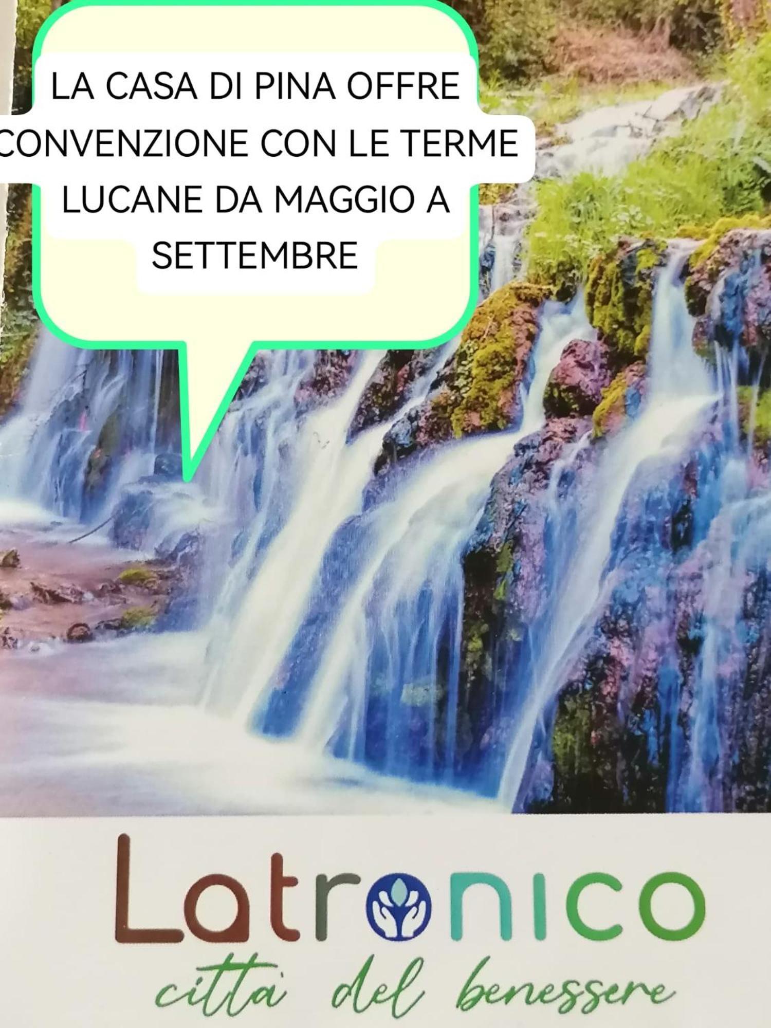 La Casa Di Pina Villa Latronico Buitenkant foto